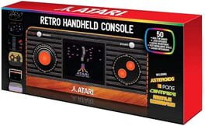 Atari Retro Handheld Console Game Cover