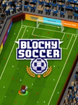 Blocky Soccer Image