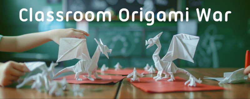 Classroom Origami War Game Cover