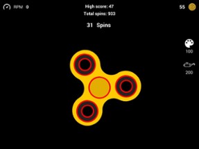 Finger Spinner Simulator Image