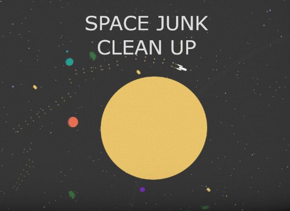 Space Junk Clean Up Game Cover