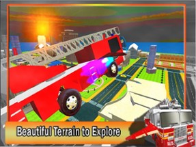 2016 Fire Truck Driving Academy – Flying Firefighter Training with Real Fire Brigade Sirens Image