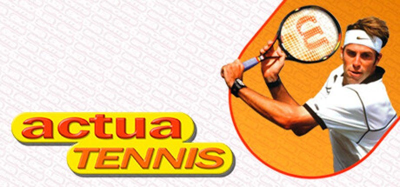 Actua Tennis Game Cover