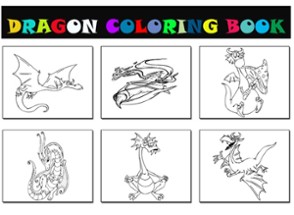 All New Dragon Painting Book for Kids Image