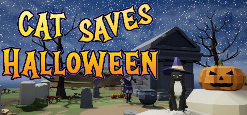 Cat Saves Halloween Game Cover