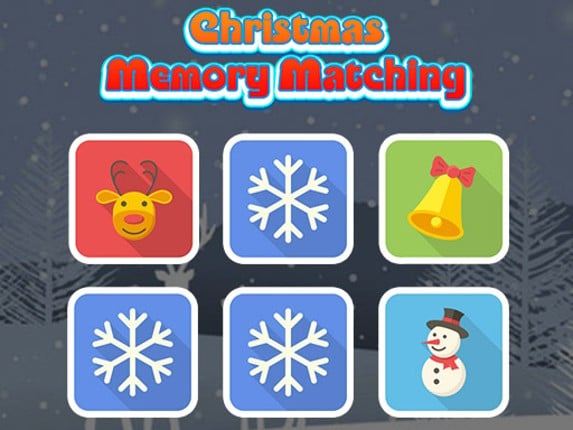 Christmas Memory Matching Game Cover