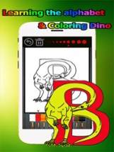 Dinosaur world Alphabet Coloring Book Grade 1-6: coloring pages learning games free for kids and toddlers Image