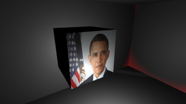 In The Maze Of Faces By Obama Image