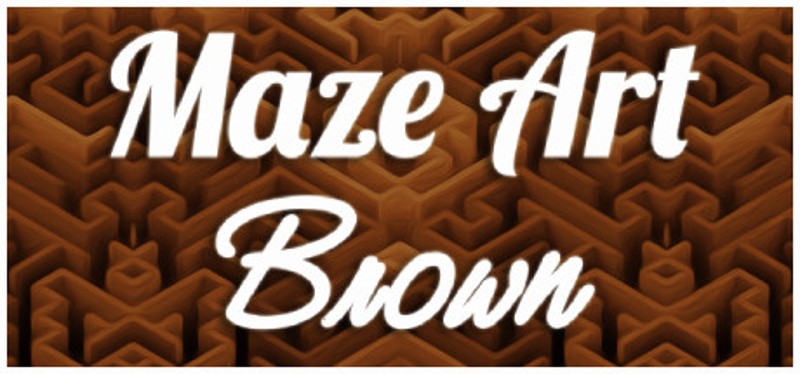 Maze Art: Brown Game Cover