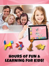 Kids Learning Puzzles: Portraits, Tangram Playtime Image