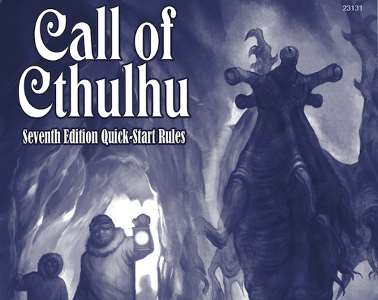 Call of Cthulhu Quickstart Rules Game Cover