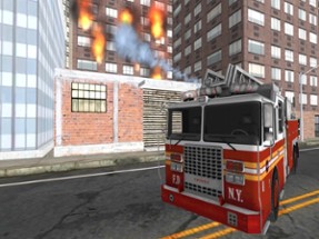 Fire-fighter 911 Emergency Truck Rescue Sim-ulator Image