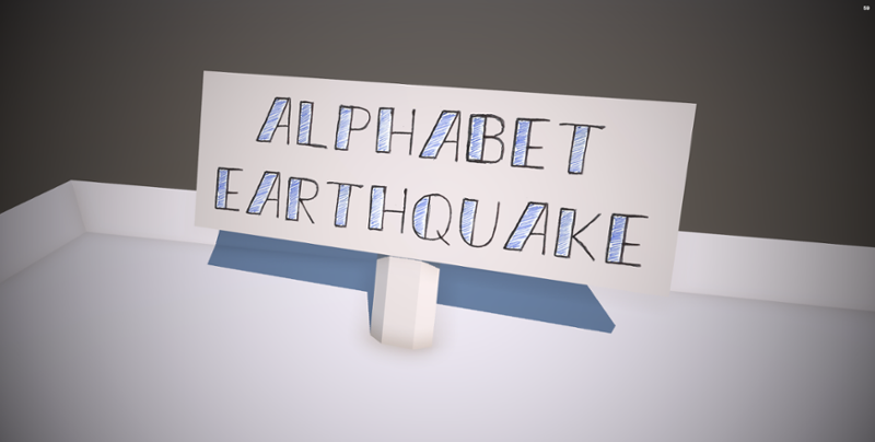 Alphabet Earthquake Game Cover