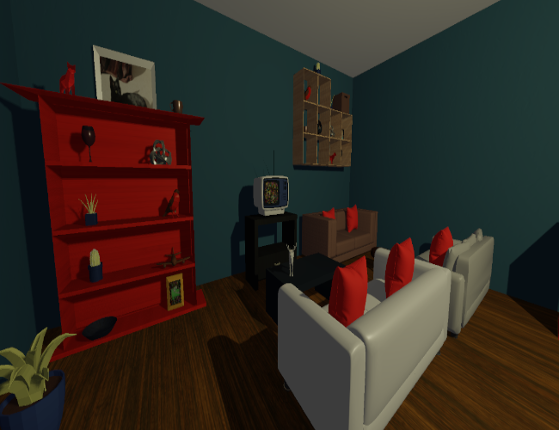 3D Procedurally Generated Rooms Using three.js Game Cover