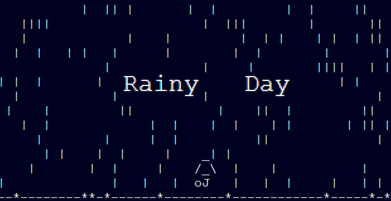 Rainy Day (old version) Game Cover