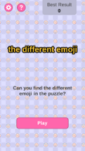 The Different Emoji Image