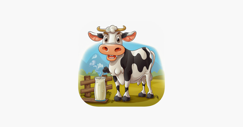 Milk the Farm Cow Factory Dash Game Cover