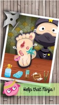 ` Baby Ninja Little Foot Doctor ` run health surgery makeover, kids games Image