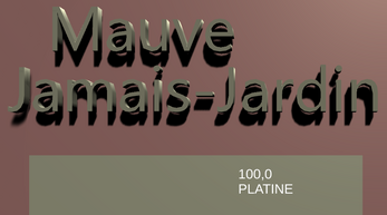 Mauve Jamais-Jardin Image