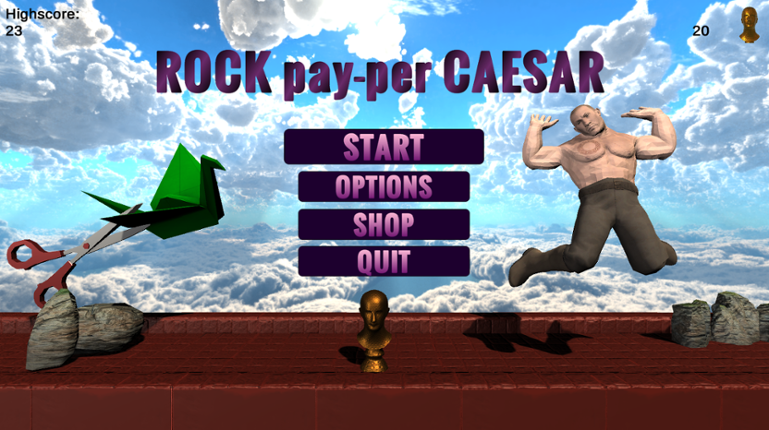 Rock pay-per Caesar Game Cover