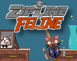 Zipline Feline Image