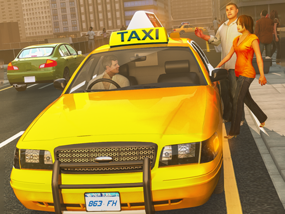 Taxi Driver Simulator 3D Game Cover