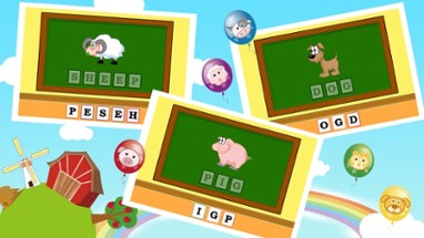 Farm Animal Puzzles - Educational Preschool Learning Games for Kids &amp; Toddlers Free Image