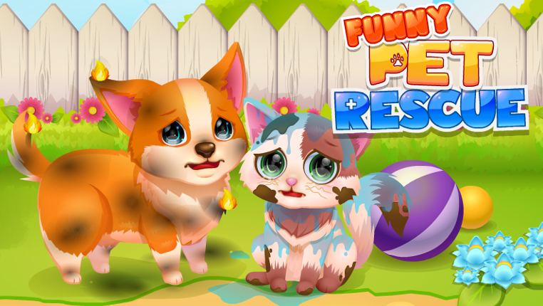 Funny Rescue Pet Game Cover