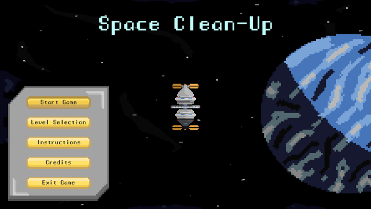 Space Clean-Up Game Cover