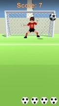 Angry Soccer Goalkeeper Image