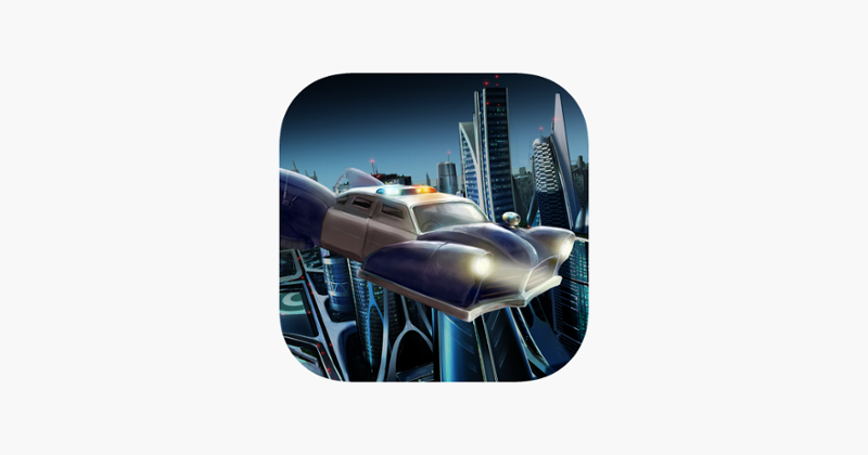 Flying Police Car Simulator 2016 Game Cover