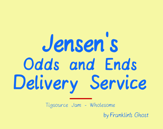 Jensen's Odds and Ends Delivery Service Game Cover