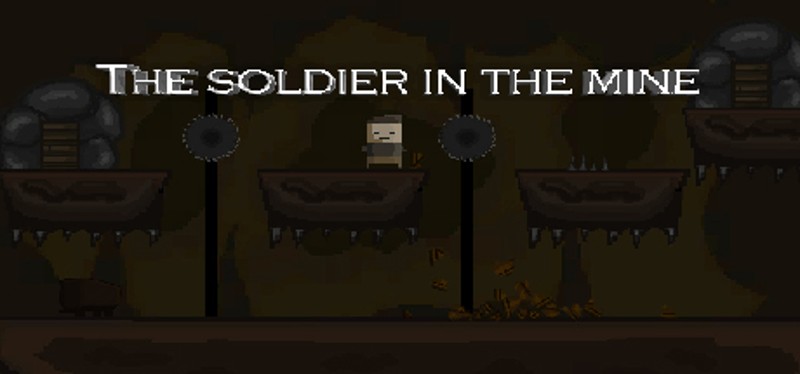 The soldier in the mine Game Cover