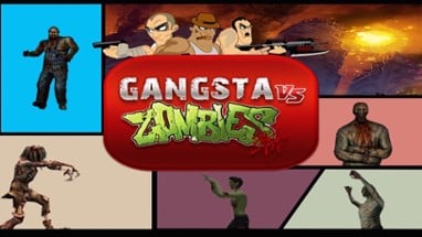 Tough Gangstars vs Zombies Invasion - Judgement Day Defense Shooting Games Image