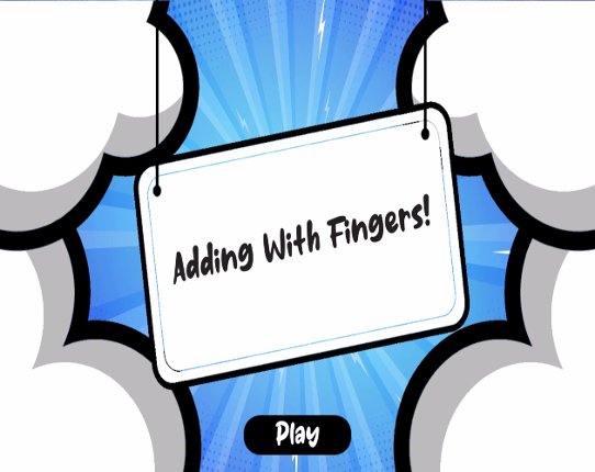 Adding With Fingers Game Cover