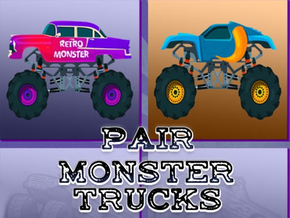 Monster Trucks Pair Game Cover