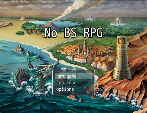 No BS RPG Game Cover