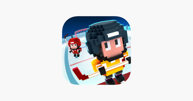 Blocky Hockey Game Cover