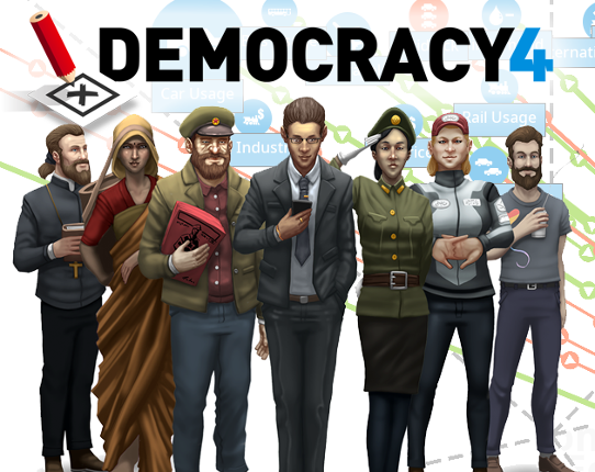 Democracy 4 Game Cover