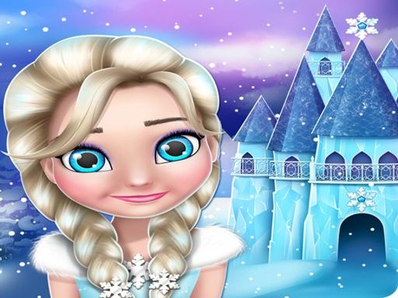 Frozen elsa Princess Doll House Games online Game Cover