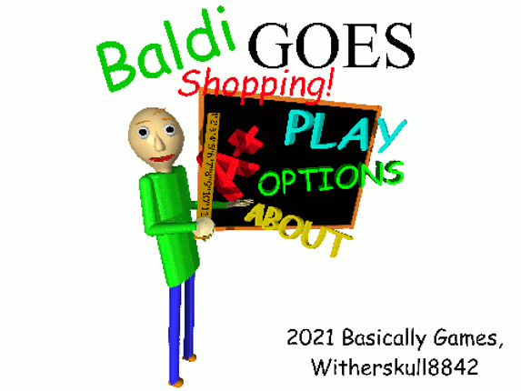 Baldi Goes Shopping Game Cover