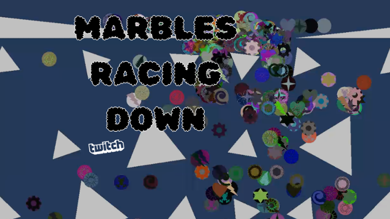 Marbles Racing Down Game Cover