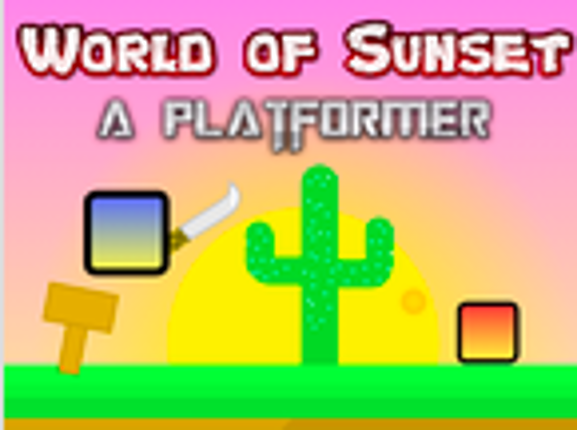 World of Sunset - A Platformer Game Cover