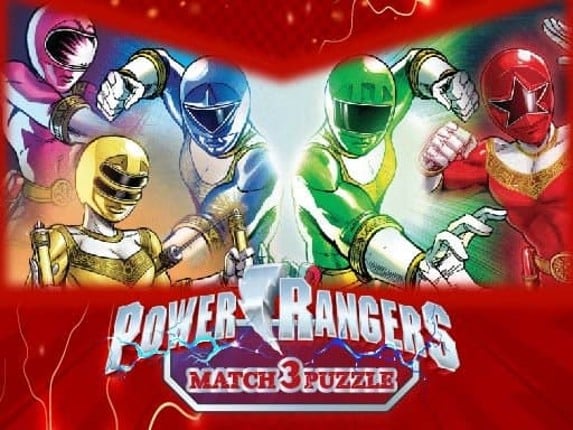 Power Rangers Match 3 Puzzle Game Cover