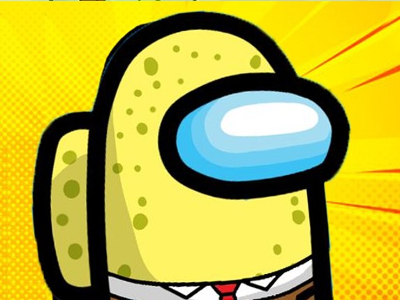 Spongebob Among Us Game Cover