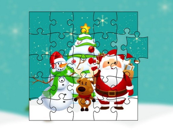 Christmas Winter Story Jigsaw Game Cover