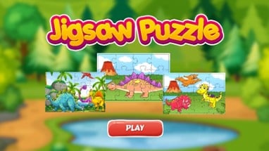 Dinosaur Fossil: Jigsaw Puzzle Preschool Toddler Image