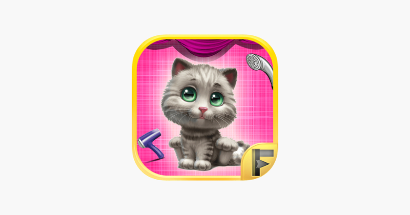 Pet Kitty Care Wash &amp; Dressup Game Cover