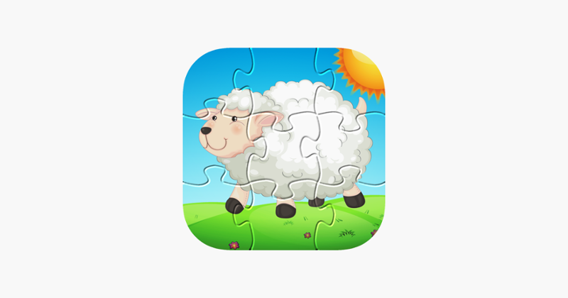 Farm Animal Puzzles for Kids Game Cover