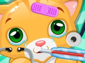 Little Cat Doctor Pet Vet Game Image